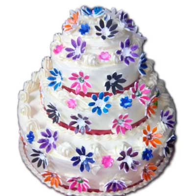 "Vanilla Tire Cake -5 kgs(Rajahmundry Exclusives) - Click here to View more details about this Product